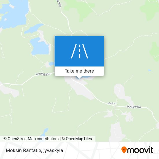 Moksin Rantatie map