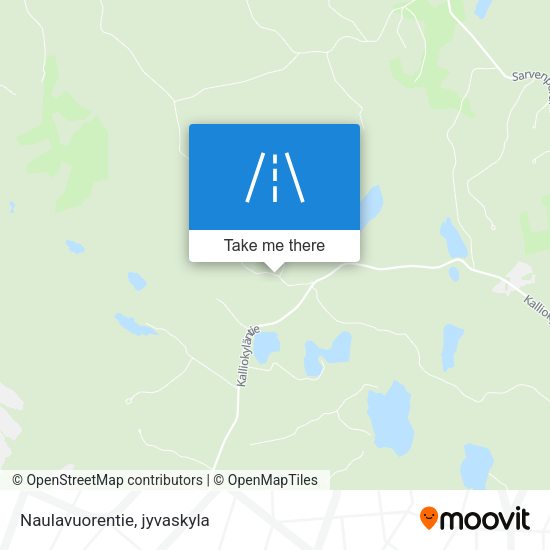 Naulavuorentie map