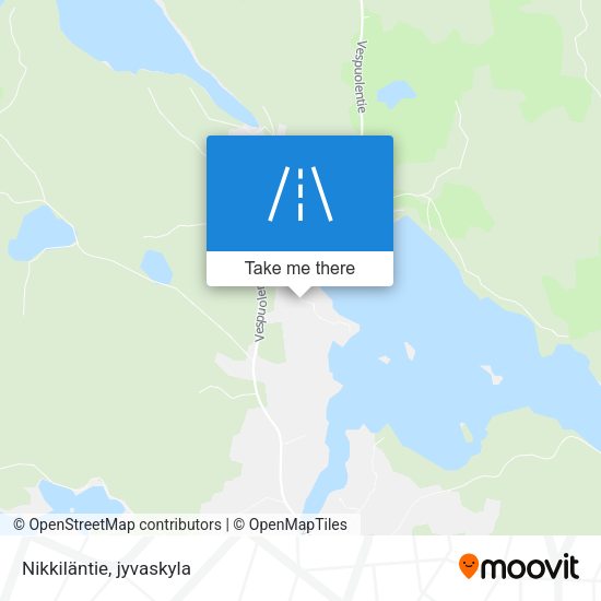 Nikkiläntie map
