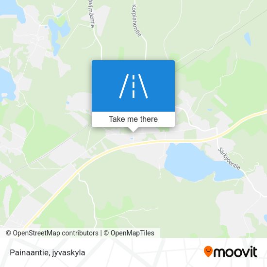 Painaantie map