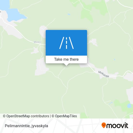 Pelimannintie map