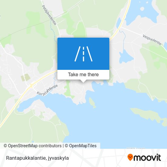 Rantapukkalantie map