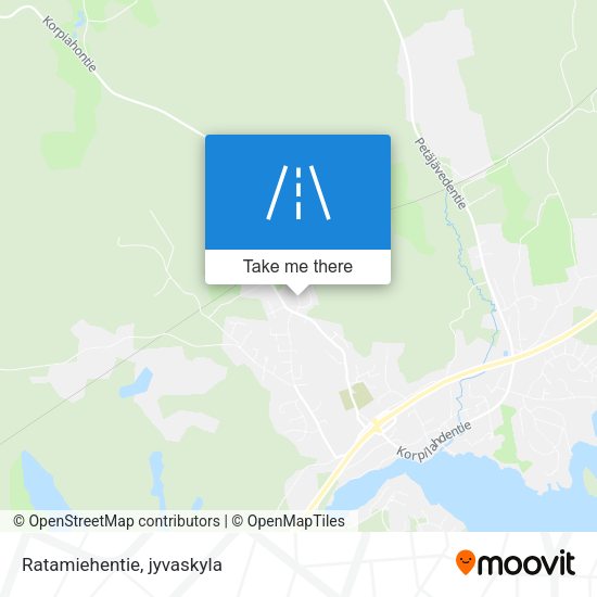 Ratamiehentie map