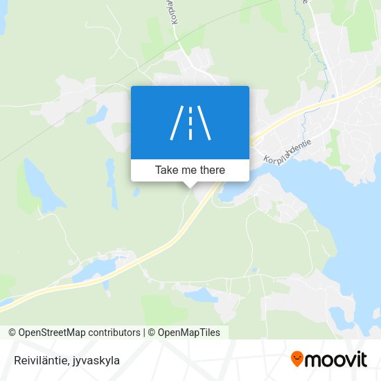 Reiviläntie map