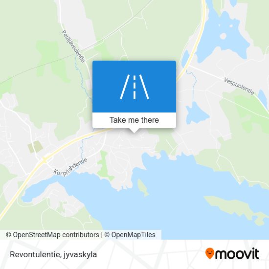 Revontulentie map