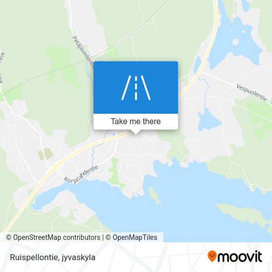 Ruispellontie map