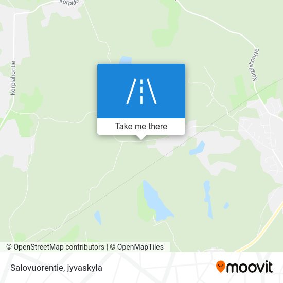 Salovuorentie map