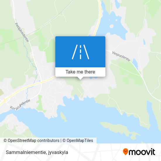 Sammalniementie map