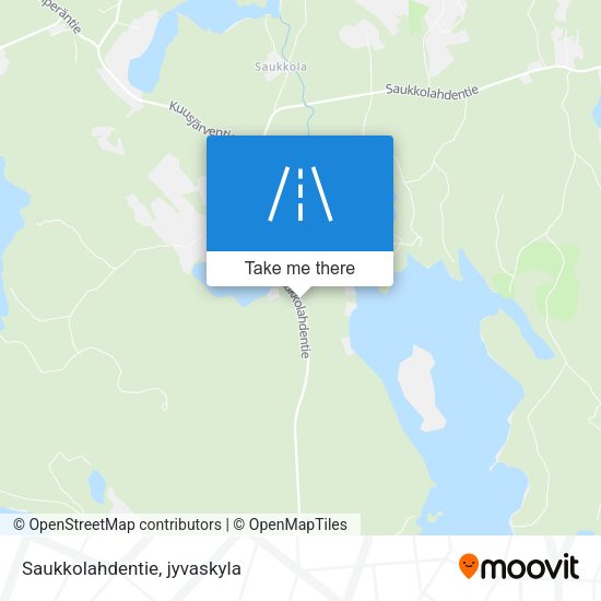 Saukkolahdentie map