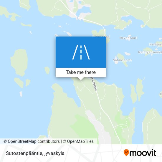Sutostenpääntie map