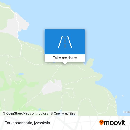 Tarvannenäntie map