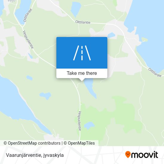 Vaarunjärventie map