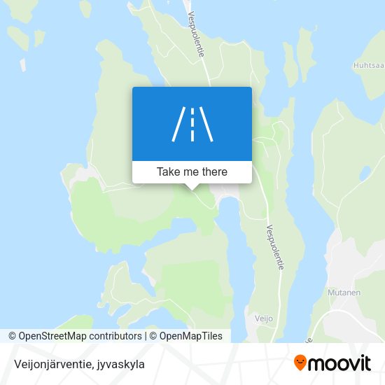 Veijonjärventie map