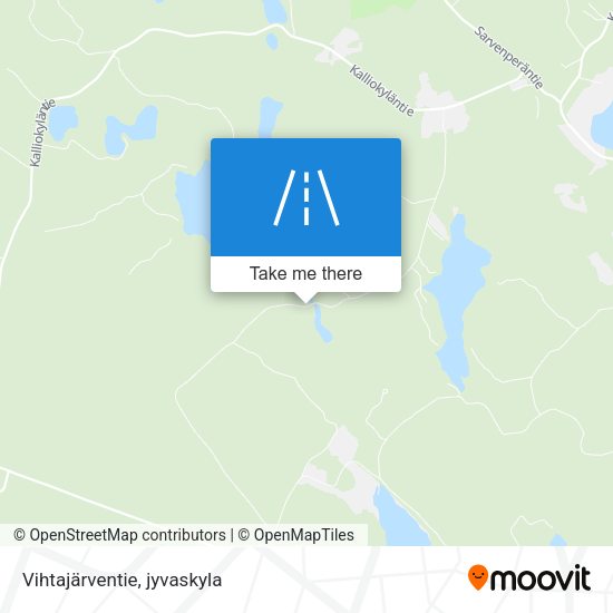 Vihtajärventie map