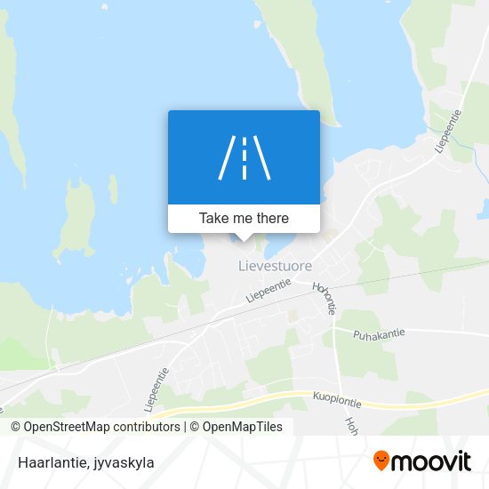 Haarlantie map