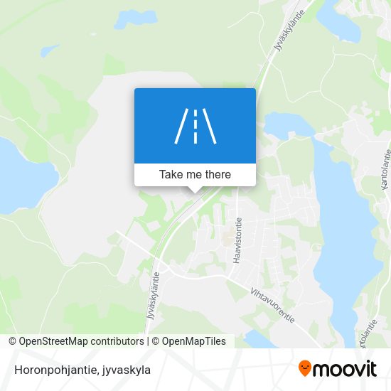Horonpohjantie map