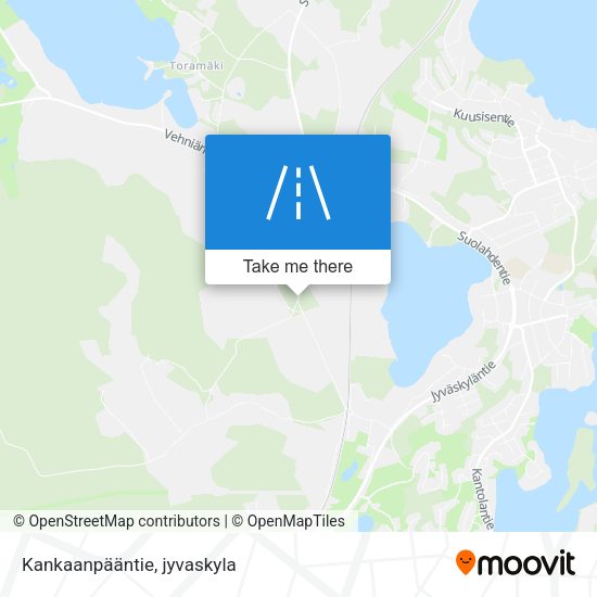 Kankaanpääntie map