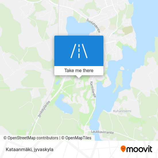 Kataanmäki map