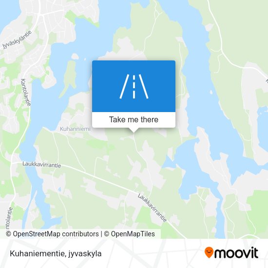 Kuhaniementie map