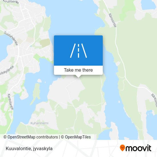 Kuuvalontie map