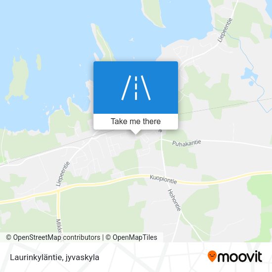 Laurinkyläntie map