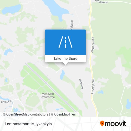 Lentoasemantie map