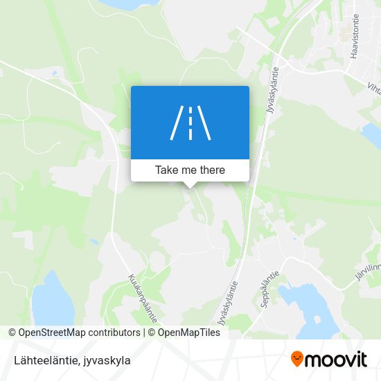 Lähteeläntie map