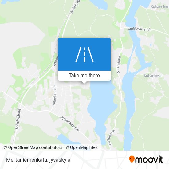 Mertaniemenkatu map