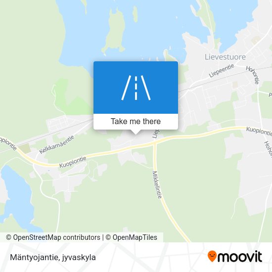 Mäntyojantie map