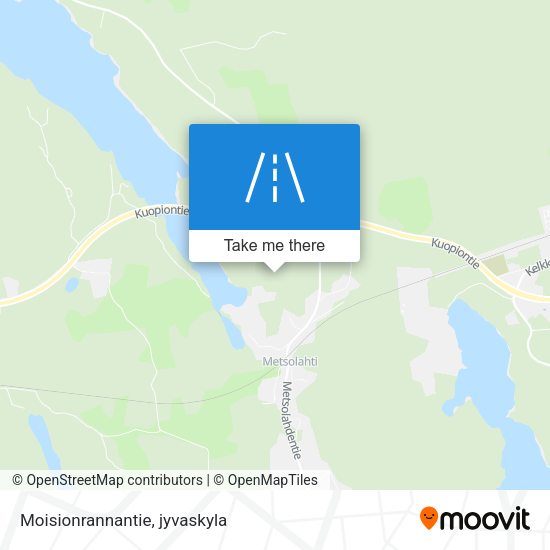 Moisionrannantie map