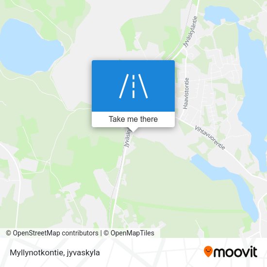 Myllynotkontie map
