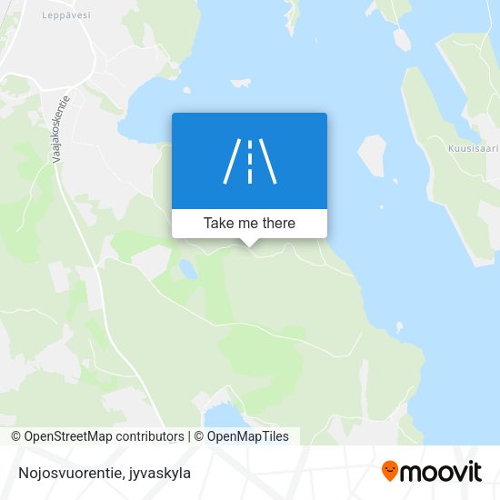 Nojosvuorentie map