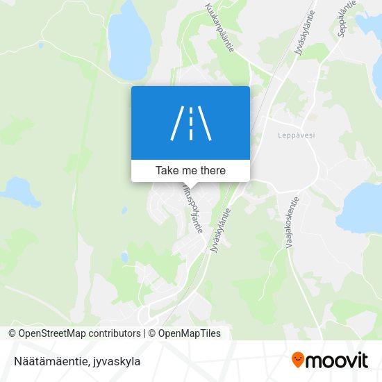 Näätämäentie map