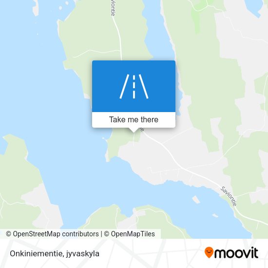 Onkiniementie map