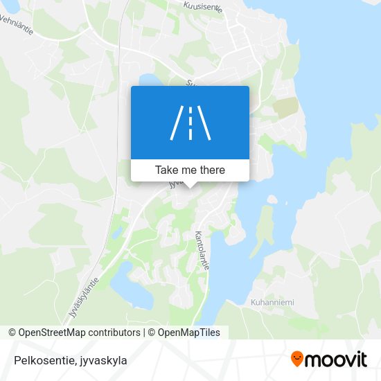 Pelkosentie map