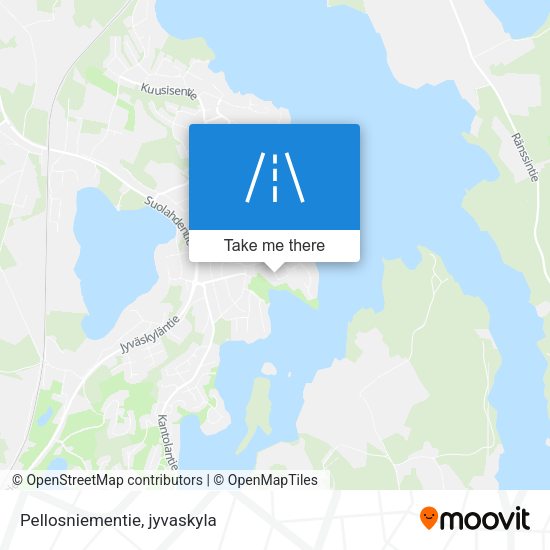 Pellosniementie map