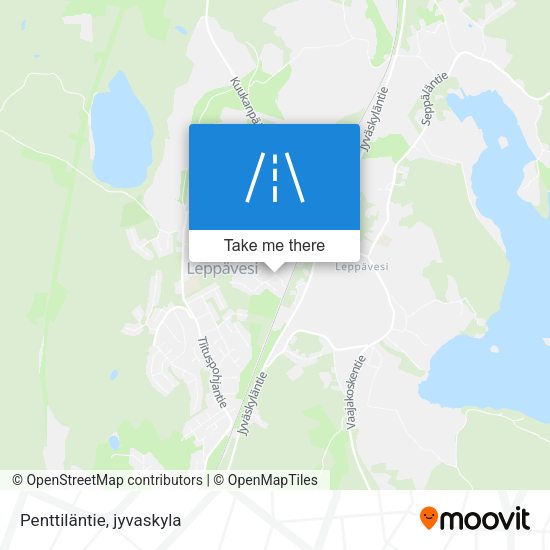 Penttiläntie map