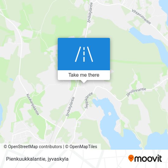 Pienkuukkalantie map