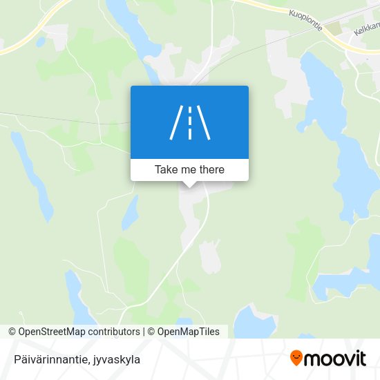 Päivärinnantie map