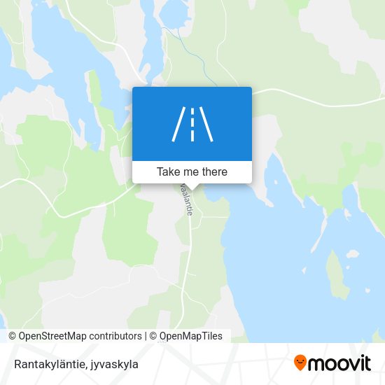 Rantakyläntie map