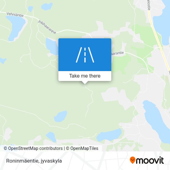 Roninmäentie map