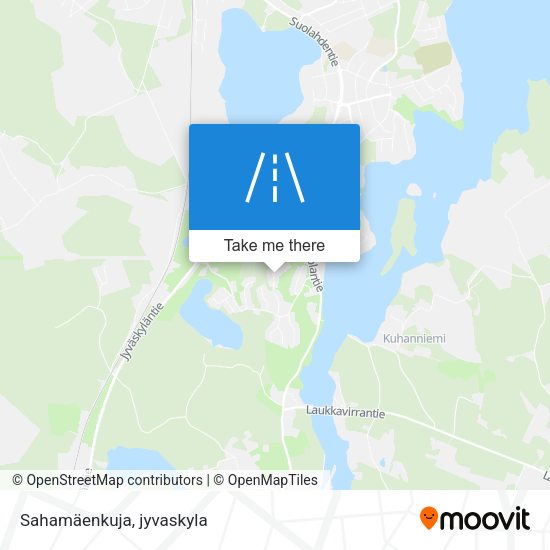 Sahamäenkuja map