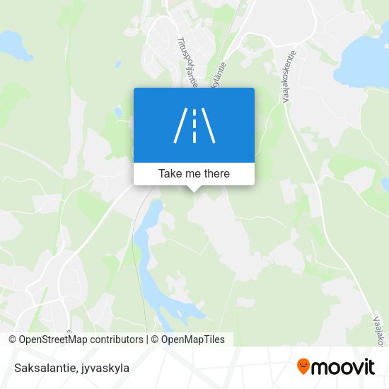 Saksalantie map