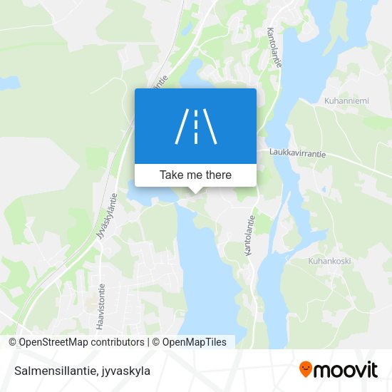 Salmensillantie map