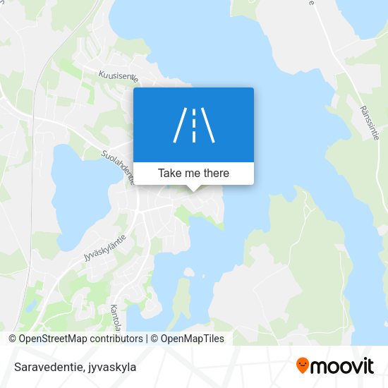 Saravedentie map
