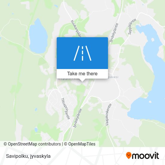 Savipolku map