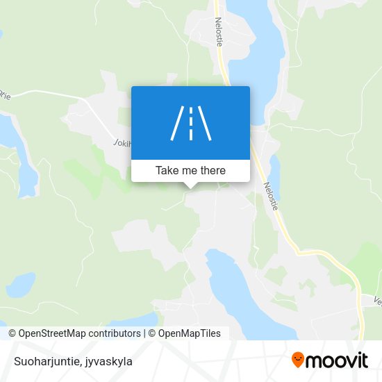 Suoharjuntie map