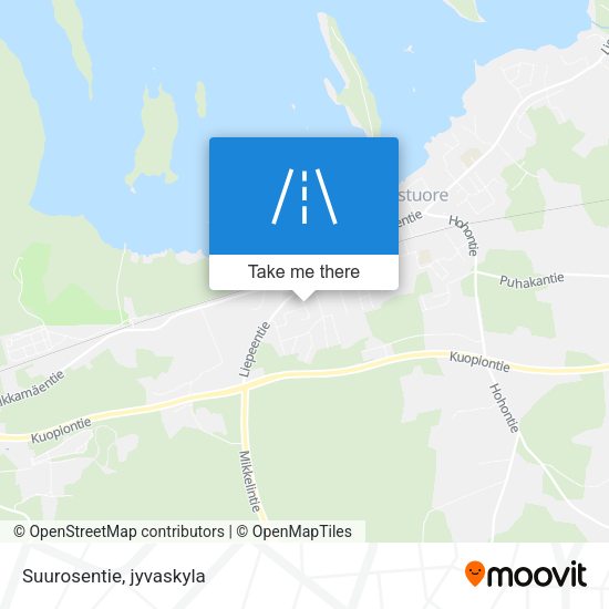 Suurosentie map