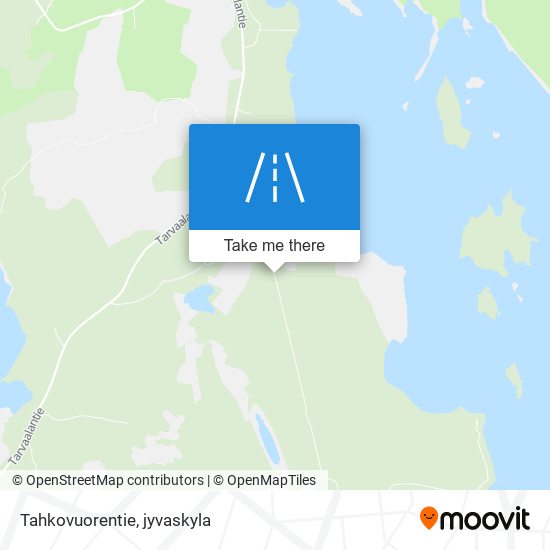 Tahkovuorentie map