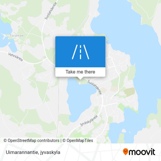 Uimarannantie map